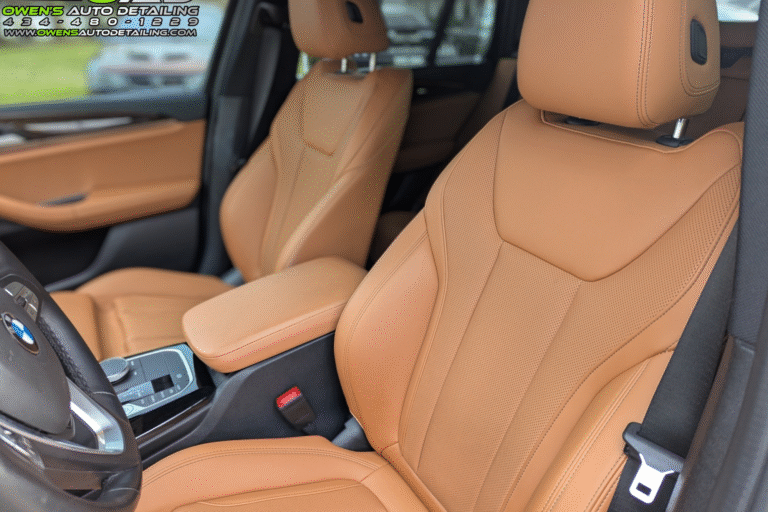 interior car detailing